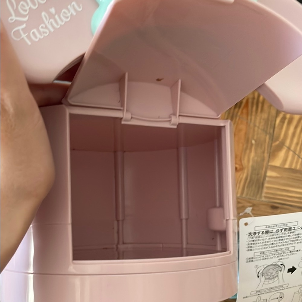 Minnie Mouse Pink and Mint Popcorn Bucket from Tokyo Japan with tag - Picture 6 of 8